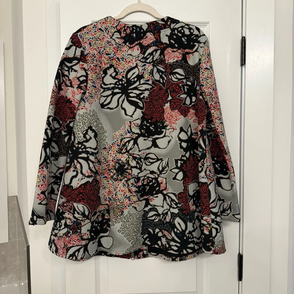 bryn walker Juniper Jacquard Long Jacket - Picture 8 of 16